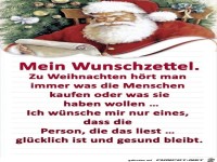 mein Wunschzettel..........