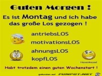 es ist montag und ich habe
