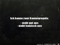 Kommaregeln