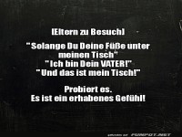 Elternbesuch: Der Machtkampf am Esstisch