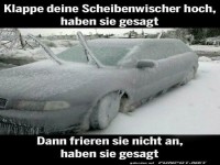 Scheibenwischer-Strategie, die eingefroren ist!