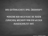 Der gef�hrlichste Halbschlaf
