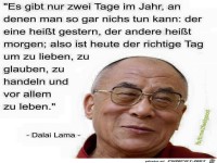 Es gibt nur zwei Tage im Jahr