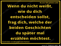 diegeilsten entscheiden