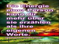 Die Energie einer Person