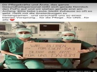 Bleibt bitte fr uns Daheim 