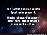 Seit Corona keinen Sport mehr gemacht