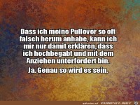 Daran muss es liegen