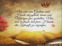 Nur wer sein Gestern