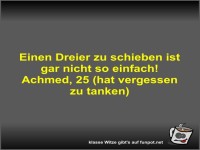 Einen Dreier zu schieben ist gar nicht so einfach!