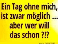 Humorvolles Zitat ber Selbstbedeutung