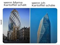 Architektenkunst im Kartoffelstil