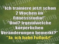 Der Fitnessstudio-Fu�pilz-Fauxpas