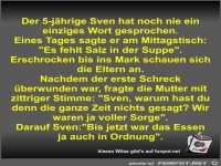 Der 5-j�hrige Sven hat noch nie ein einziges Wort gesprochen