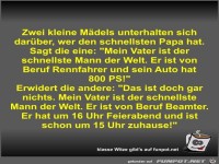 Zwei kleine M�dels unterhalten sich dar�ber