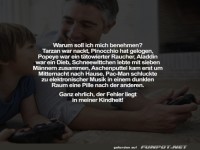Fehler liegt in der Kindheit