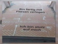 Wenn Fliesenlegen zum Abenteuer wird