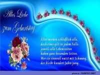 Rosen und Weisheit zum Geburtstag