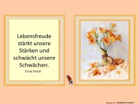 Lebensfreude st�rkt