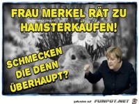 Frau Merkel r�t...