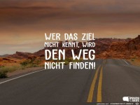 wer das ziel nicht kennt