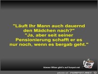 L�uft Ihr Mann auch dauernd den M�dchen nach?