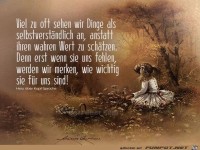 Viel zu oft sehen wir Dinge an