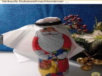 Weihnachtsmann im Dubai-Stil entdeckt