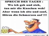 Spruch des Tages