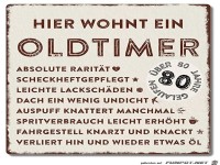 Hier wohnt ein Oldtimer