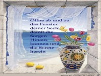 �ffne ab und zu das Fenster