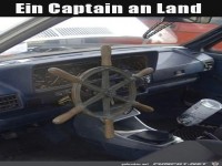 Kapit�n an Land
