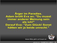Ärger im Paradies