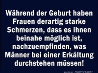 W�hrend der Geburt
