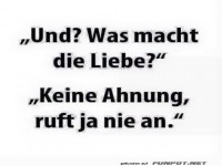 Was macht die Liebe?