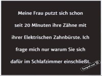 Lustiger Kommentar zur Zahnpflege