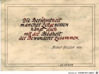 die Beruehmtheit mancher