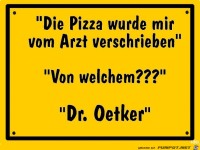 schild pizza