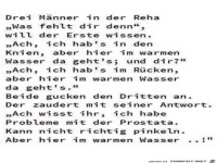 Drei M�nner in der Reha