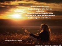 Eines der besten Ratschl�ge