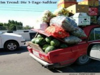 Die Saftkur steht an