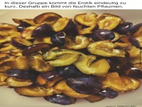 Feuchte Pflaumen