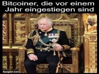 Bitcoin-Investoren nach einem Jahr