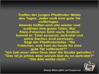 Treffen der jungen Pfadfinder