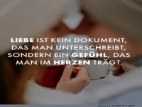 Liebe geht durch den Herzstempel