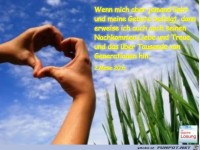 Wenn mich aber jemand liebt...