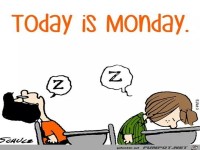 today is monday