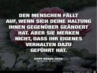 Den Menschen faellt auf