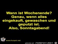 Wochenende
