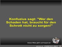 Konfuzius sagt